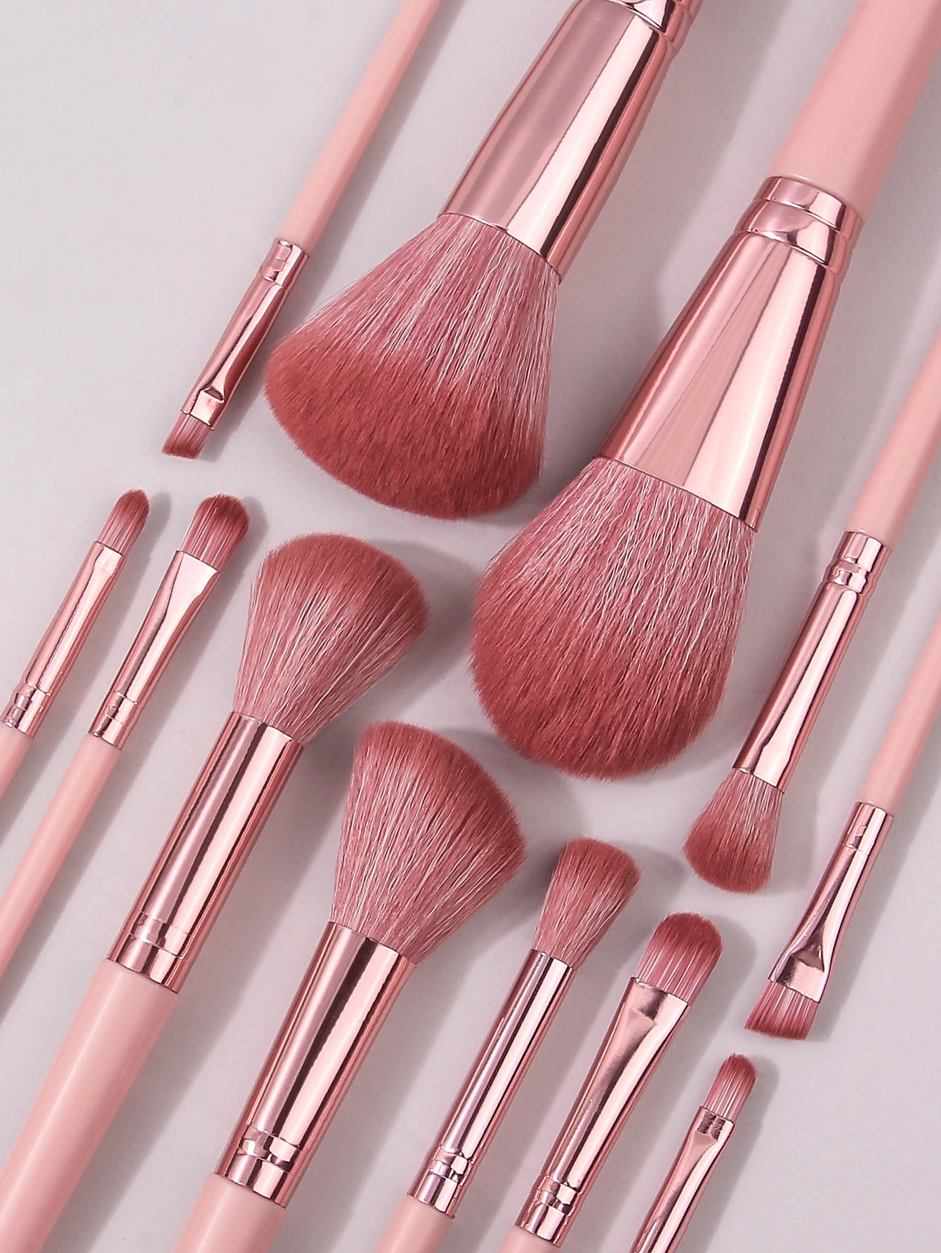 13-Piece Makeup Brush Set with Travel Case